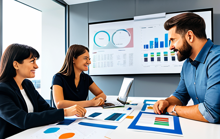 Animation Pitch Meeting**

"A diverse team of animation professionals collaborating around a table in a bright, modern office, reviewing storyboards and character designs. One person is pointing to a chart showing audience demographics. Fully clothed, appropriate attire, professional setting, safe for work, perfect anatomy, well-formed hands, natural expressions, family-friendly, high quality illustration."

**