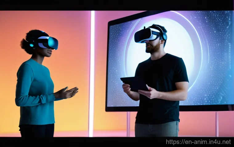 애니메이션 기획사의 직무별 연봉 수준 - **Prompt 2: The Technical Director's Innovation Hub**
    A seasoned, diverse male Technical Directo...