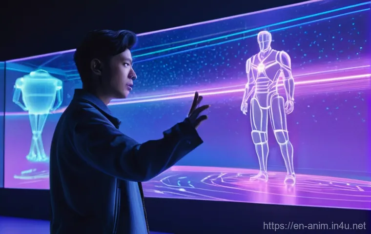 애니메이션 기획사와 신규 프로젝트 발굴 사례 - **Prompt:** A young, diverse animation artist, in her late 20s, with a focused yet joyful expression...