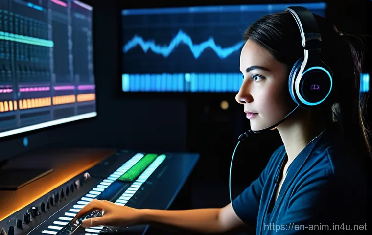 애니메이션 기획사의 프로덕션 단계별 체크리스트 - **Prompt:** A focused female animation director, wearing a sleek, contemporary jumpsuit (fully cover...