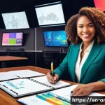 애니메이션 기획사의 하루 - **Prompt 1: The Visionary Pitch**
    "A dynamic, brightly lit boardroom scene. In the foreground, a...